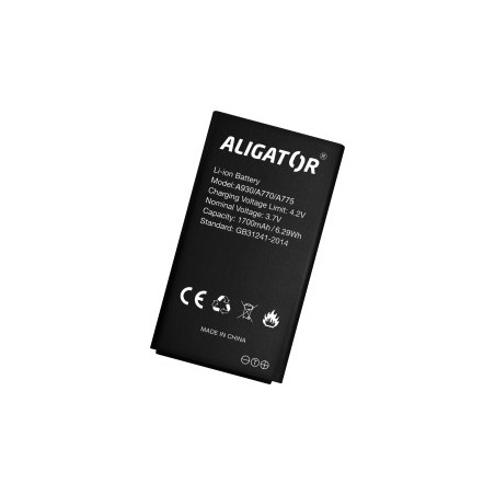 ALIGATOR batéria A930/A770/A775/D860 1700mAh origi