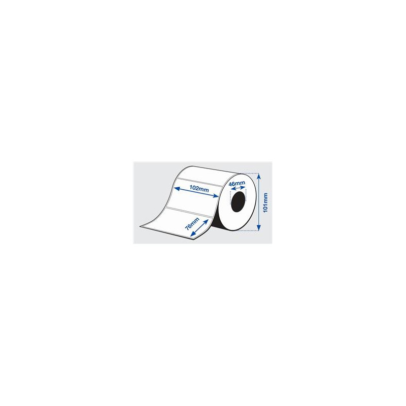 Premium Matte Label -Die Cut102mm x76mm,440 labels
