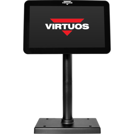 10,1'' LCD farebný zákaznícky monitor Virtuos SD1010R, USB, čierny
