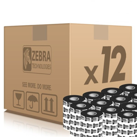 Zebra TT páska Wax/Resin šírka 83mm, dĺžka 300m