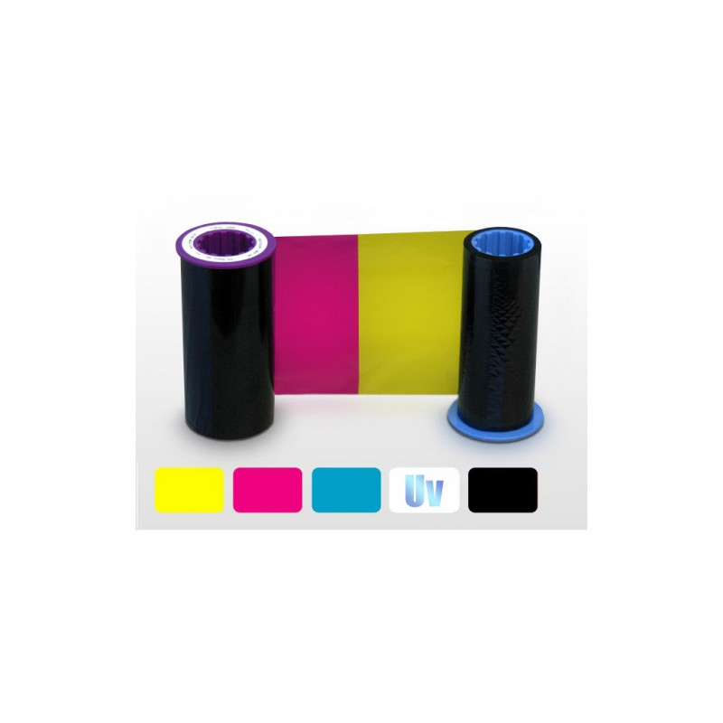 C1 Zebra a Series colour ribbon 5 Panel YMCUvK