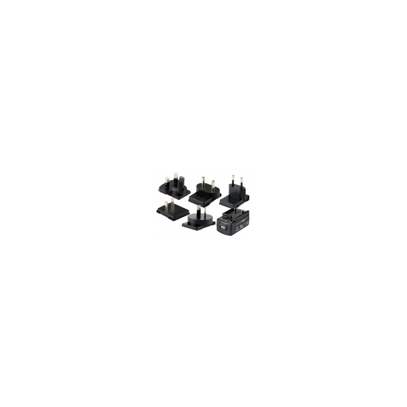 Honeywell ScanPal EDA70,60,50 - KIT, 5V/2A PS,5 PLUGS PACKED - zásuvkové adaptéry