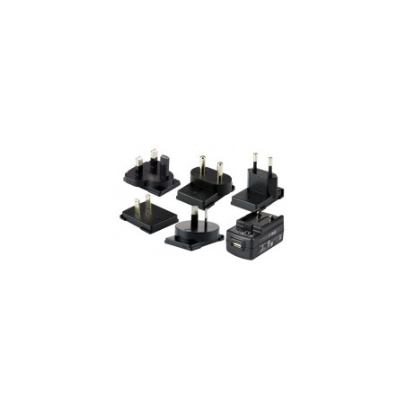 Honeywell ScanPal EDA70,60,50 - KIT, 5V/2A PS,5 PLUGS PACKED - zásuvkové adaptéry