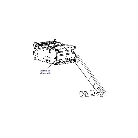 KIOSK - KIT ROLL HOLDER TTP 2000