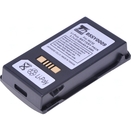 Batéria T6 Power pre Motorola Zebra MC3200, MC32N0-G, MC32N0-R, MC32N0-S, 2700mAh, 9,9Wh, Li-poly