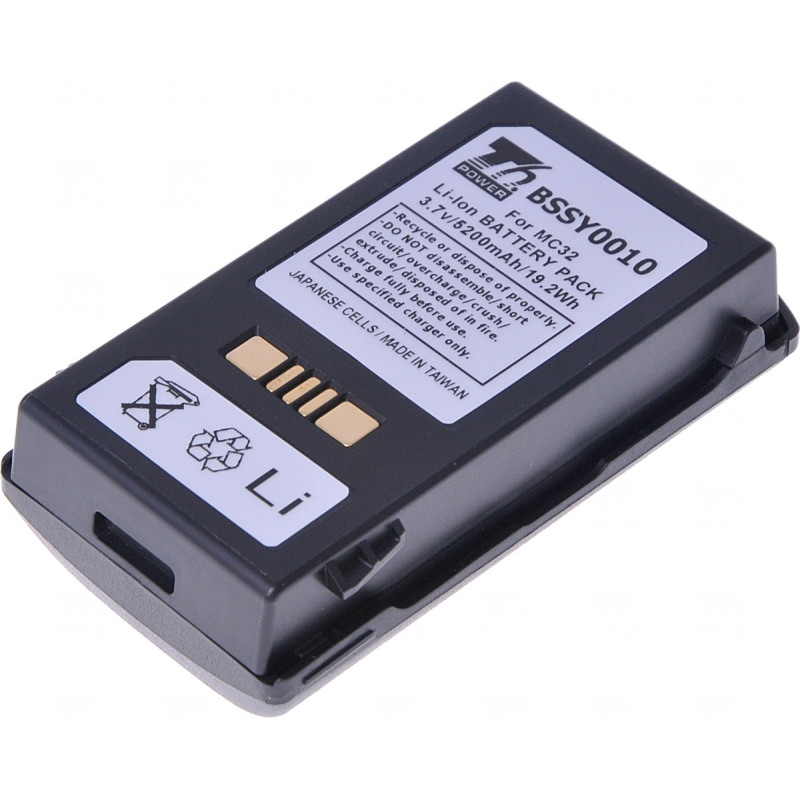Batéria T6 Power pre Motorola Zebra MC3200, MC32N0-G, MC32N0-R, MC32N0-S, 5200mAh, 19,2Wh, Li-ion