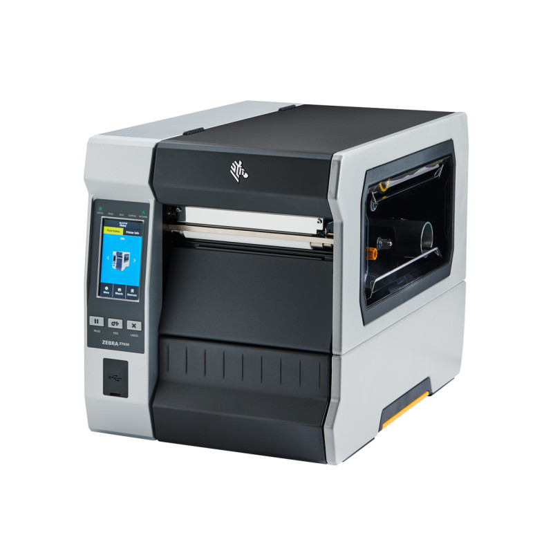 TT ZT620, 6'', 203 dpi, LAN, BT, USB, Cutter, farebný dotykový displej