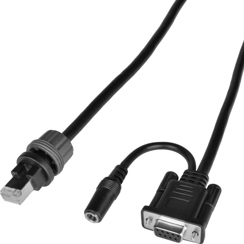 Kábel RS-232 pre čítačky Virtuos HT-857, tmavý