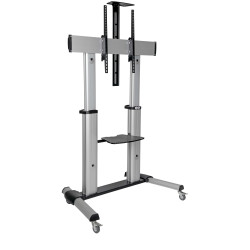 Pojazdný stojan pre televízor / monitor, 60-100, nastaviteľný, vysoké zaťaženie
