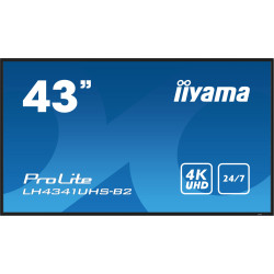 43'' iiyama LH4341UHS-B2: IPS, 4K UHD, 500cd, repro