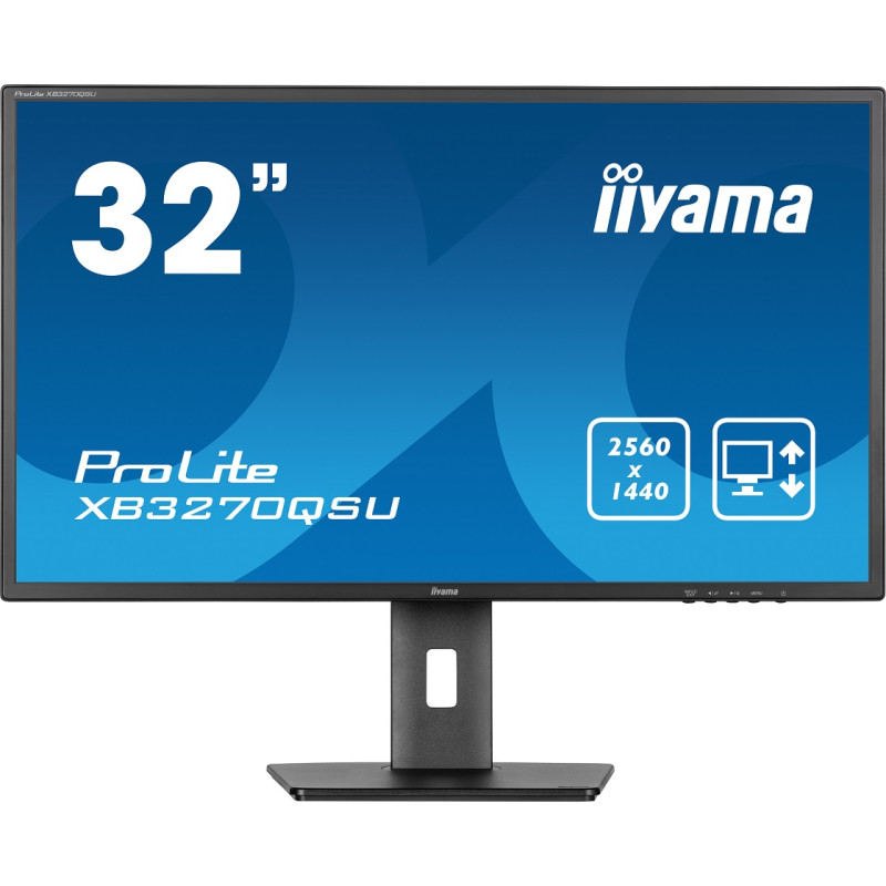 iiyama ProLite/XB3270QSU-B1/31,5''/IPS/QHD/100Hz/3ms/Black/3R