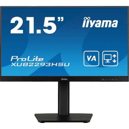 iiyama ProLite/XUB2293HSU-B7/21,5''/IPS/FHD/100Hz/1ms/Black/3R