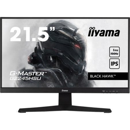 iiyama G-Master/G2245HSU-B2/21,5''/IPS/FHD/100Hz/1ms/Black/3R