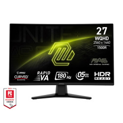 MSI MAG/274CQF/27''/VA/QHD/180Hz/0,5ms/Čierna/3R