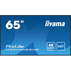 65'' iiyama LH6541UHS-B1AG:VA,4K UHD,24/7