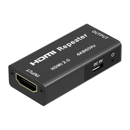 PC HDMI 2.0 repeater až do 40m, rozlíšenie 4Kx2K@60