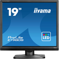 iiyama ProLite/E1980S/19''/TN/1280x1024/75Hz/3ms/Black/3R