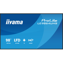98'' iiyama LE9864UHS-B1AG:VA,4K UHD,Android,24/7