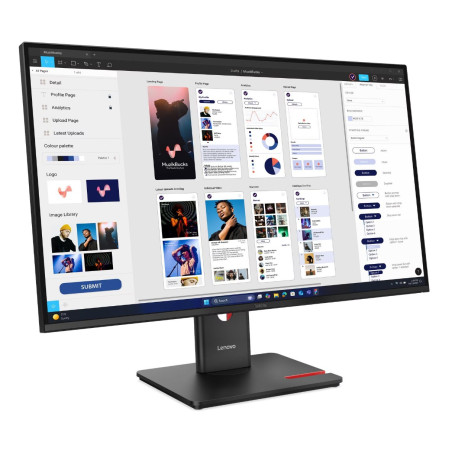 Lenovo ThinkVision/T32UD-40/31,5''/IPS/4K UHD/60Hz/4ms/Čierna/3R