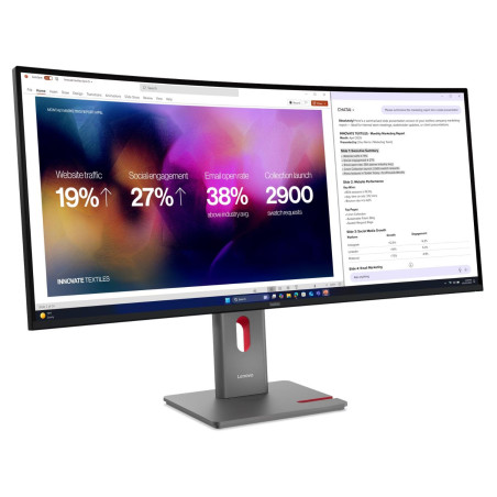 Lenovo ThinkVision/P40WD-40/39,7''/IPS/wUHD/120Hz/4ms/Čierna/3R