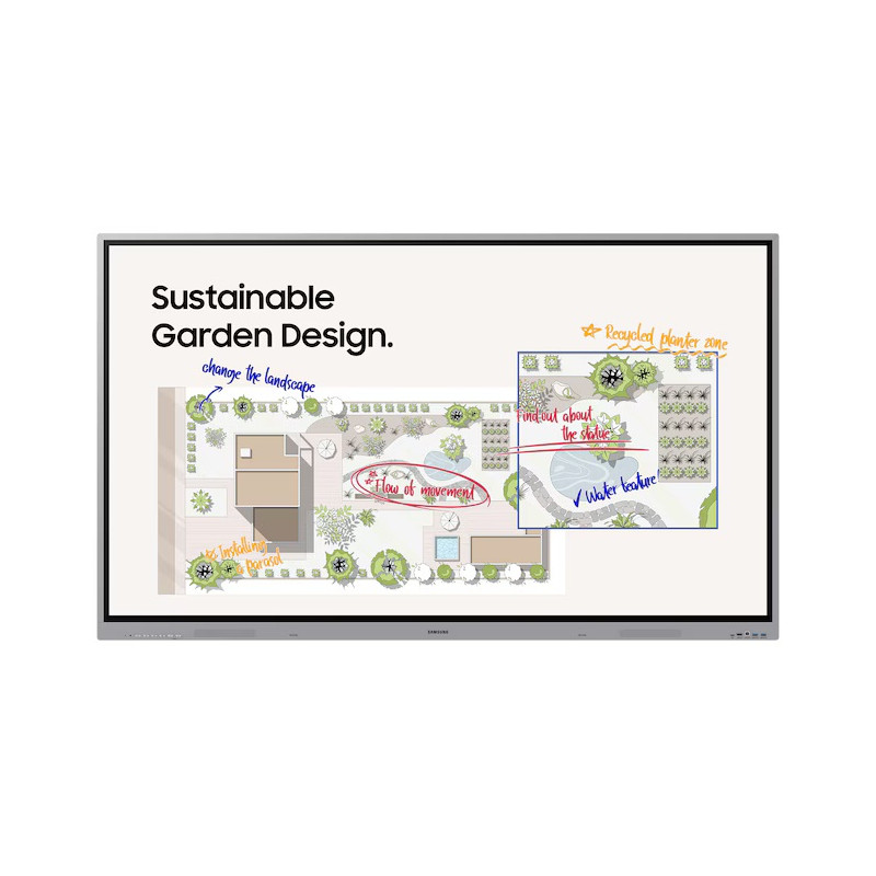75'' LED Samsung WE75FX - Flip UHD, 350cd, 12/7, NoOS