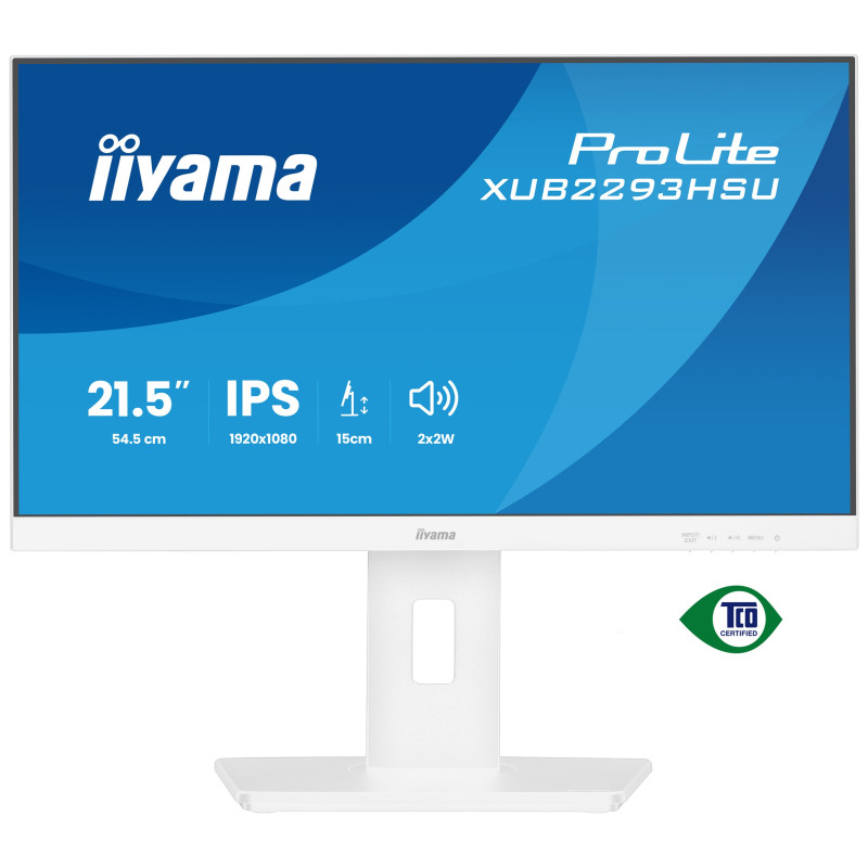 iiyama ProLite/XUB2293HSU-W7/21,5''/IPS/FHD/100Hz/1ms/Biela/3R
