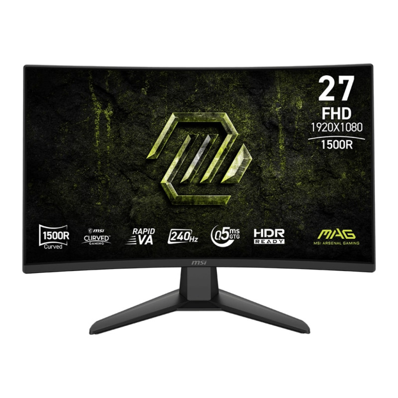 MSI MAG/274CF X24/27''/VA/FHD/240Hz/0,5ms/Čierna/3R