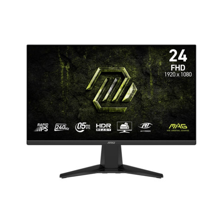 MSI MAG/245F X24/23,8''/IPS/FHD/240Hz/0,5ms/Čierna/3R