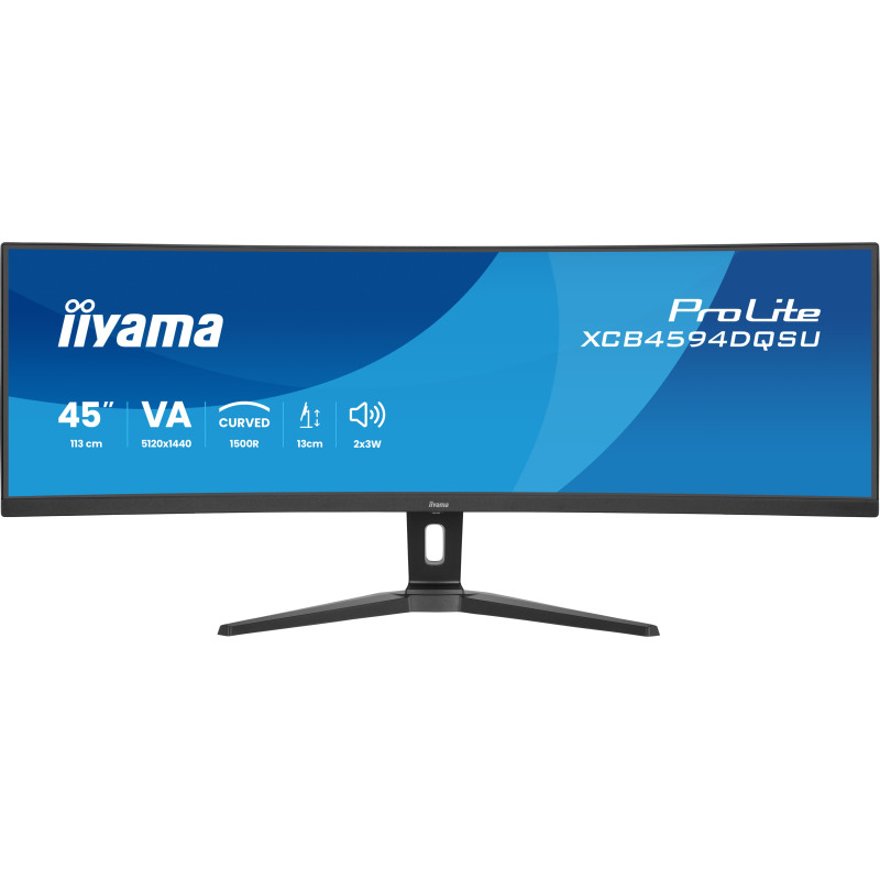 iiyama ProLite/XCB4594DQSU-B1/44,5''/VA/DQHD/75Hz/2ms/Čierna/3R
