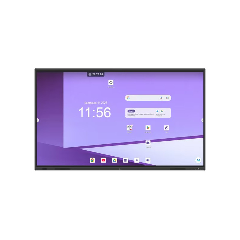 86'' LG LED 86TR3DQ-B - UHD, 400cd, Android 14,16/7
