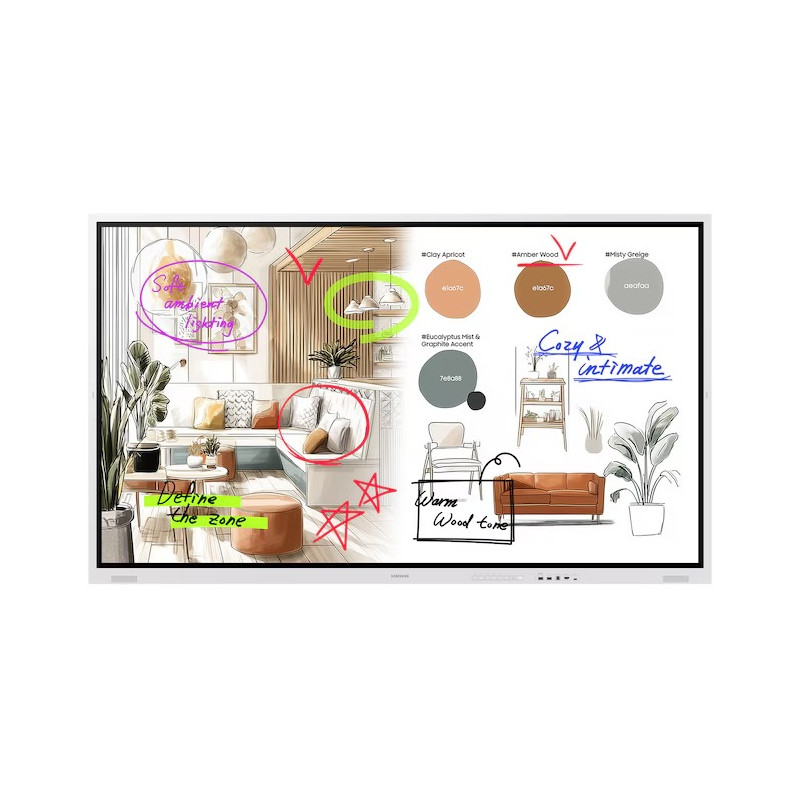 75'' LED Samsung WM75FX-Flip Pro, UHD, 450cd, 12/7