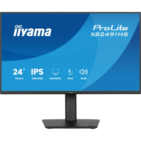 iiyama ProLite/XB2491HS-B1/23,8''/IPS/FHD/120Hz/1ms/Čierna/3R