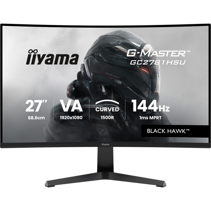 iiyama G-Master/GC2781HSU-B1/27''/VA/FHD/144Hz/1ms/Čierna/3R