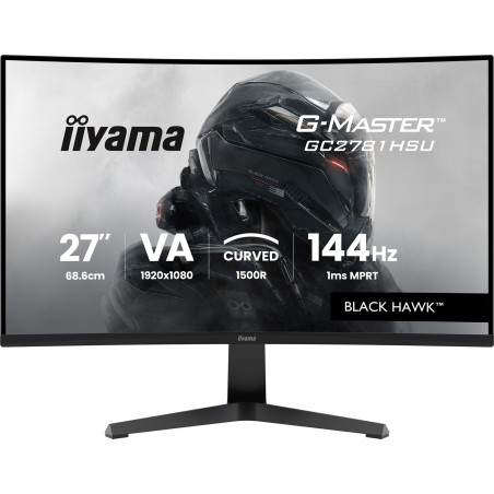 iiyama G-Master/GC2781HSU-B1/27''/VA/FHD/144Hz/1ms/Čierna/3R