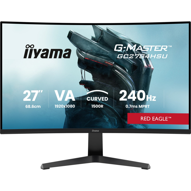 iiyama G-Master/GC2784HSU-B1/27''/VA/FHD/240Hz/0,7ms/Čierna/3R