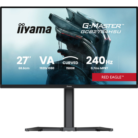 iiyama G-Master/GCB2784HSU-B1/27''/VA/FHD/240Hz/0,7ms/Čierna/3R
