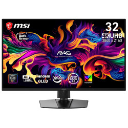 MSI MAG/321UP X24/31,5''/QD-OLED/4K UHD/240Hz/0,03ms/Čierna/3R