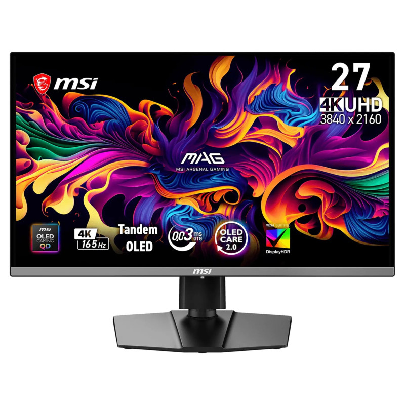 MSI MAG/272UP QD-OLED E16/26,5''/QD-OLED/4K UHD/165Hz/0,03ms/Čierna/3R