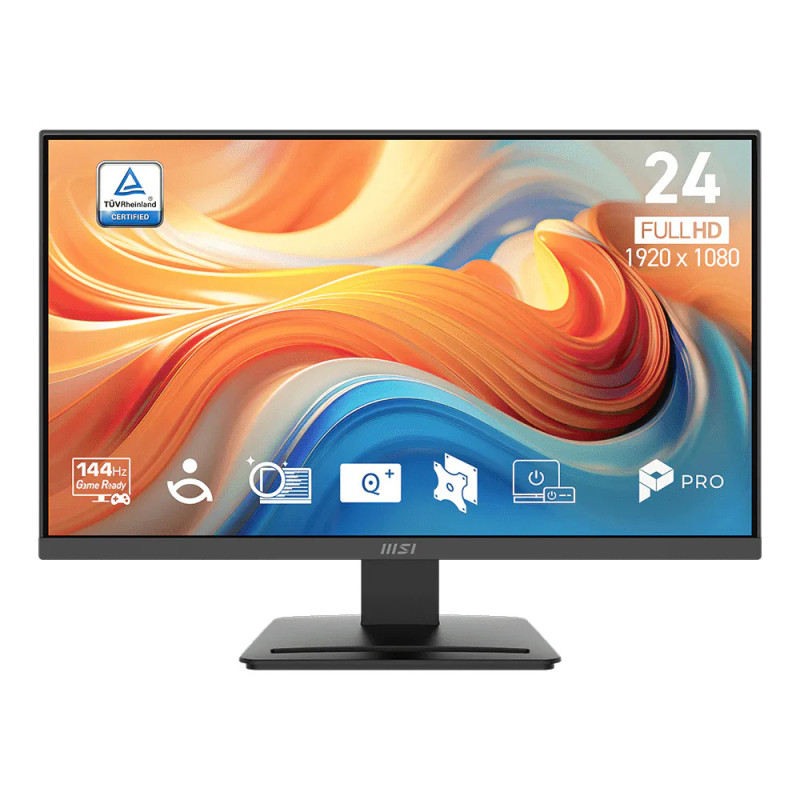 MSI Pro/MP241 E14V/23,8''/VA/FHD/144Hz/1ms/Čierna/3R