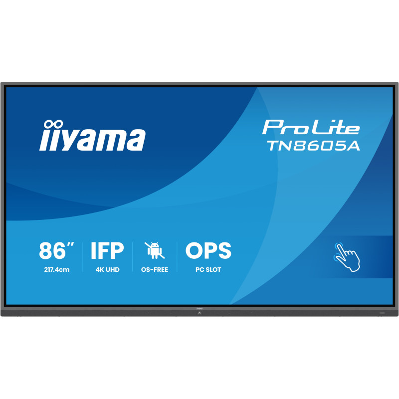 86'' iiyama TN8605A-B1AG: IPS, 4K, no Android