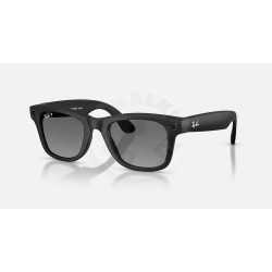 Meta Ray-Ban Gen2 Wayfarer, Matte Black, Grey Polarized Gradient