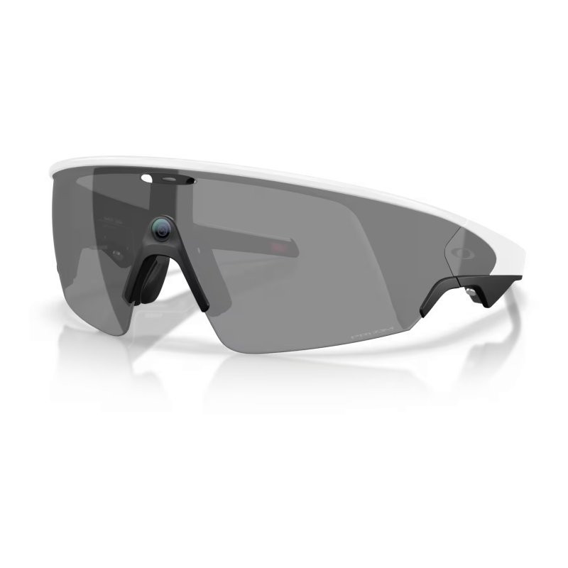 Meta Oakley Vanguard prizm black lenses, white frame