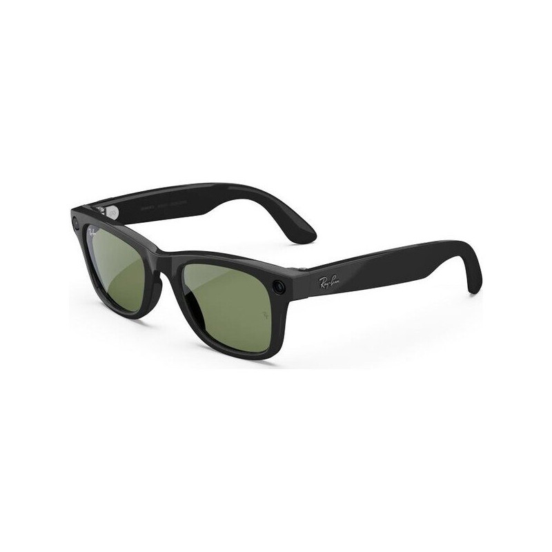 Meta Ray-Ban Gen2 Wayfarer, Black, G15 Green