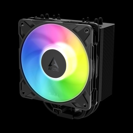 ARCTIC Freezer 36-S A-RGB (Black) - Výkonný celočierny vežový chladič CPU s úchvatným podsvietením