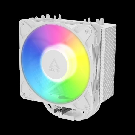 ARCTIC Freezer 36-S A-RGB (White) (BULK) - Výkonný celobiely vežový chladič CPU s úchvatným podsvieteným