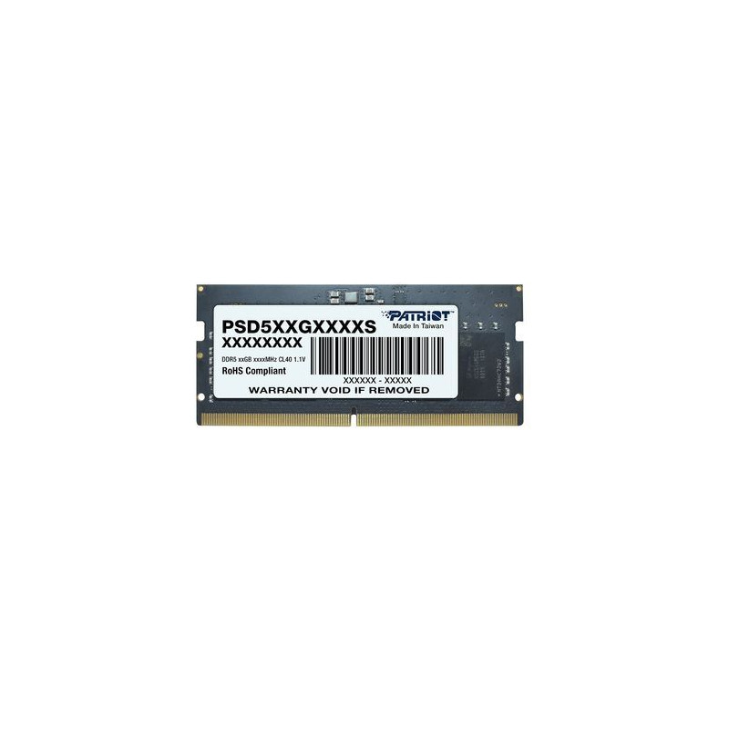 Patriot Signature Line/SO-DIMM DDR5/16GB/4800MHz/CL40/1x16GB