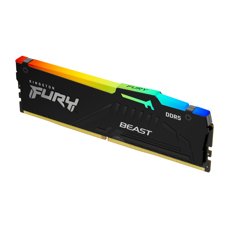 Kingston FURY Beast EXPO/DDR5/32GB/5200MHz/CL40/1x32GB/RGB/Black