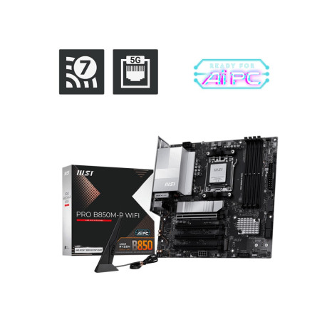 MSI PRO B850M-P WIFI/AM5/mATX