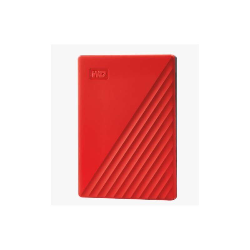 WD My Passport/2TB/HDD/Externý/2.5''/Červená/3R