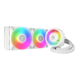 ARCTIC Liquid Freezer III - 240 A-RGB (White) : All-in-One CPU Water Cooler s 240 mm radiátorom a
